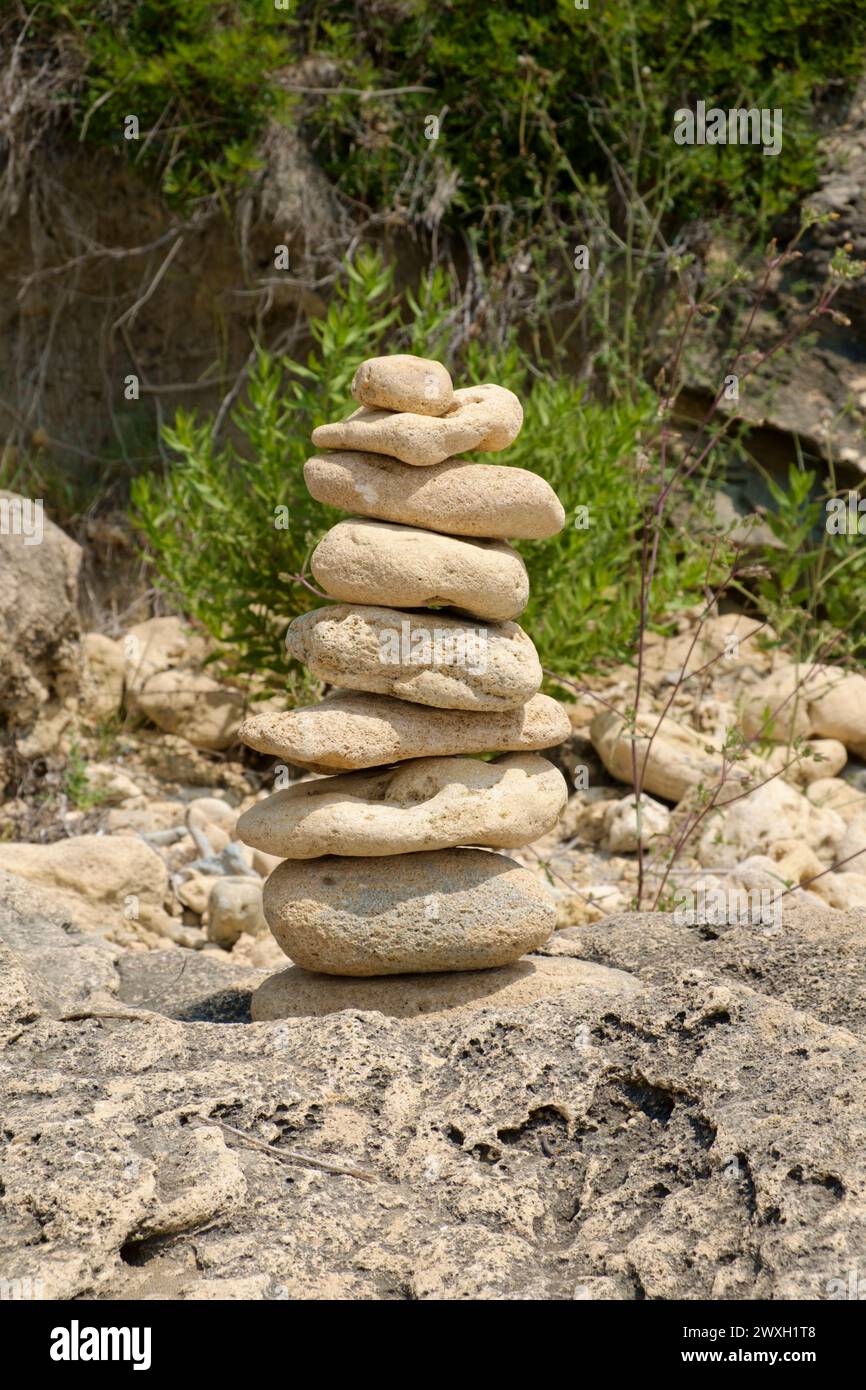 AiHelis Beach, Kefalonia, Griechenland Stockfoto