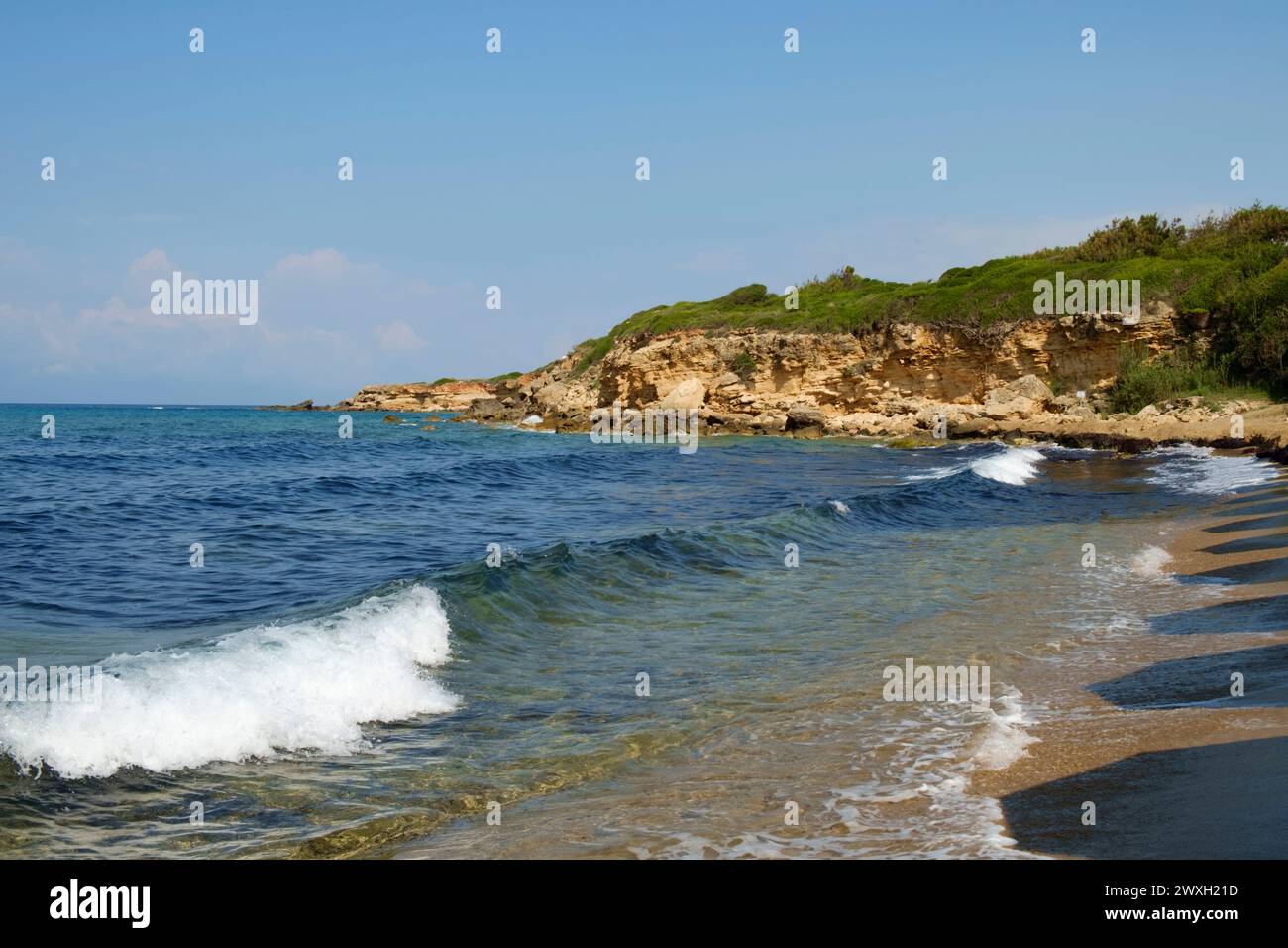 Ammes Beach, Kefalonia, Griechenland Stockfoto