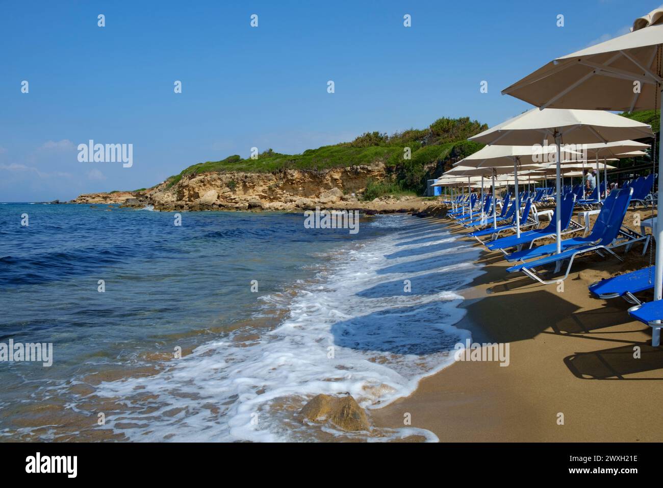 Ammes Beach, Kefalonia, Griechenland Stockfoto