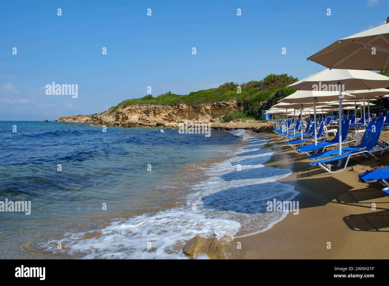Ammes Beach, Kefalonia, Griechenland Stockfoto