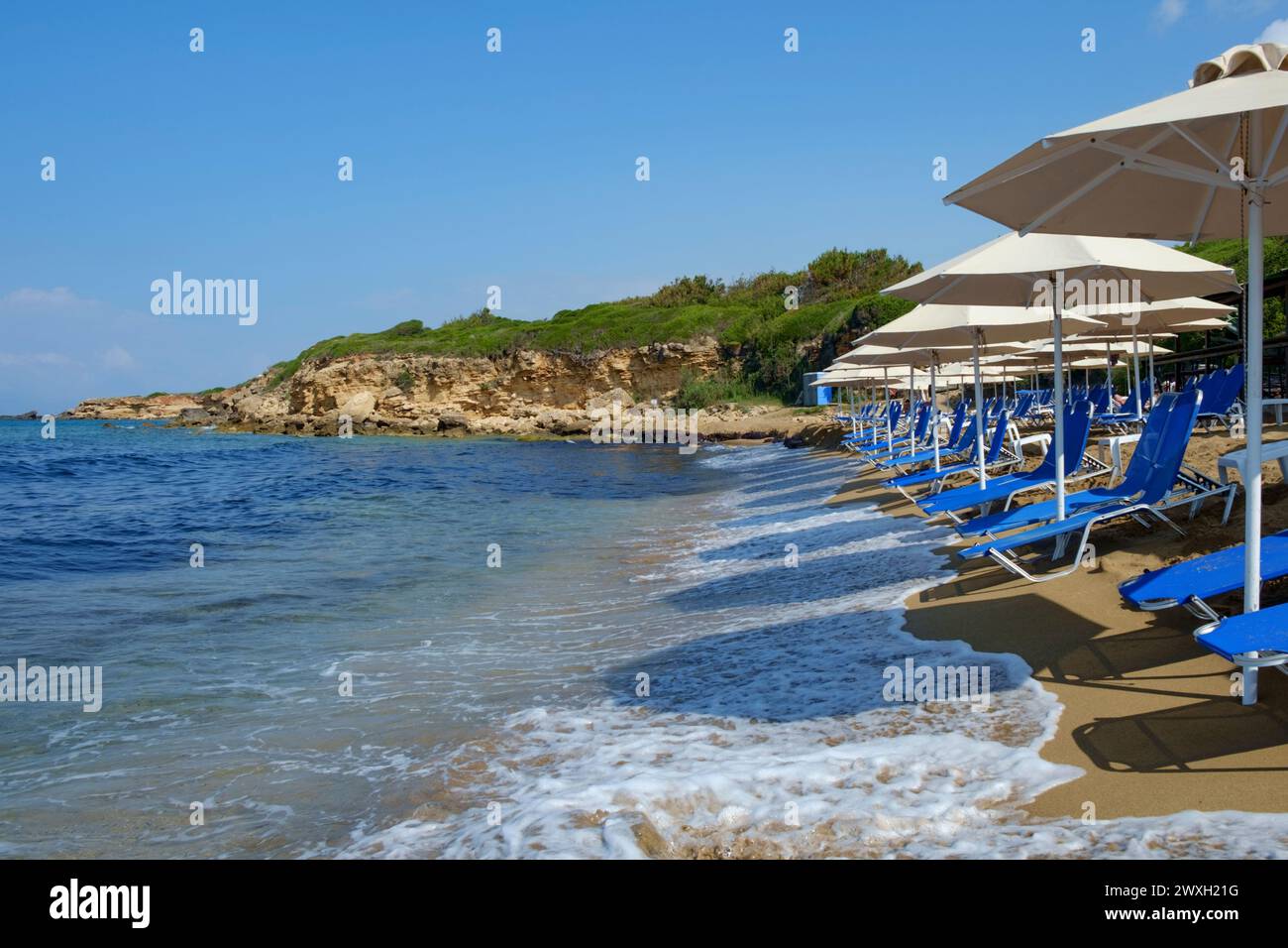 Ammes Beach, Kefalonia, Griechenland Stockfoto