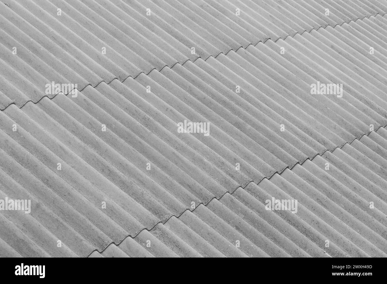 Dachverkleidung Schieferhaus Oberflächenarchitektur Abstrakte Muster Hintergrund Home Grau. Stockfoto