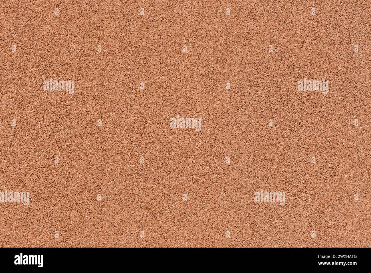 Braune Gipsrinde Käfer Wand Stuck abstraktes Muster raue Oberfläche Textur fester Hintergrund Zement. Stockfoto