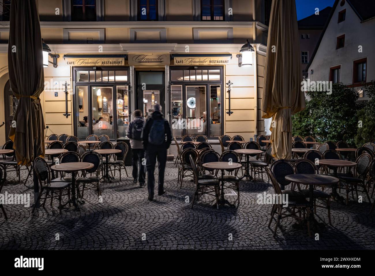 Weimar im Bundesland Thüringen: Am Marktplatz - 30.03.2023 Weimar *** Weimar im Land Thüringen am Marktplatz 30 03 2023 Weimar Stockfoto