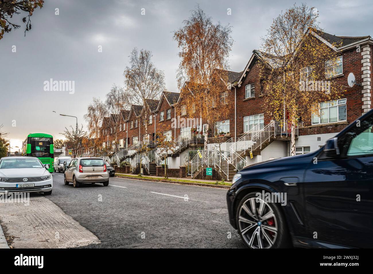 Finglas Village, Dublin, Irland Stockfoto