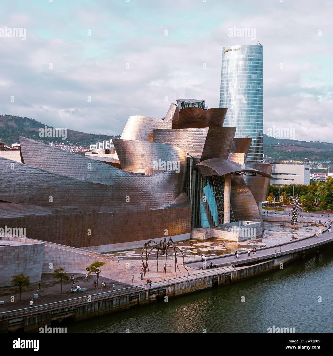 Guggenheim Bilbao Museumsarchitektur, Bilbao Reiseziele Stockfoto Guggenheim Bilbao Museumsarchitektur, Bilbao Reiseziele Stockfoto