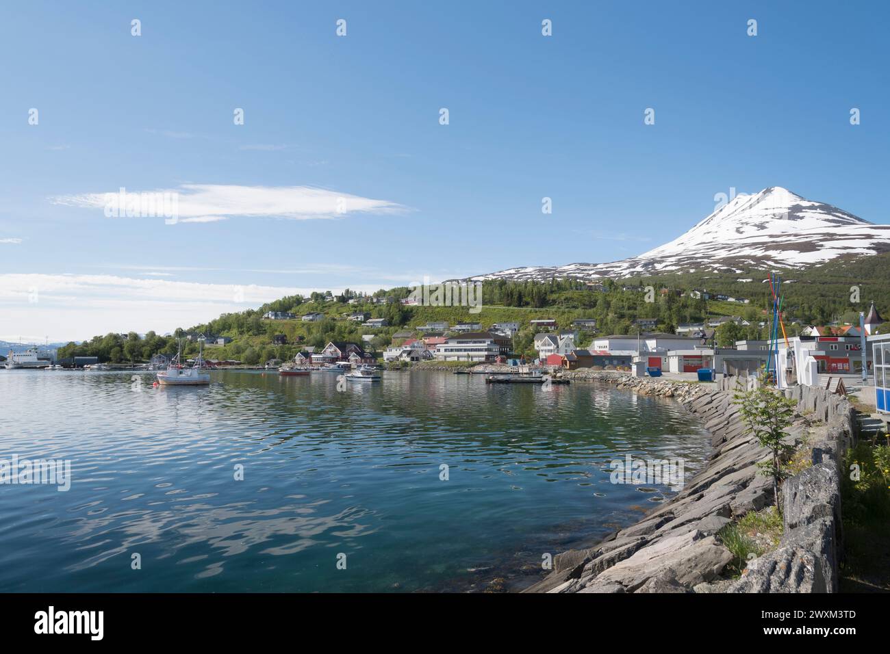 paysage de Norvège Stockfoto