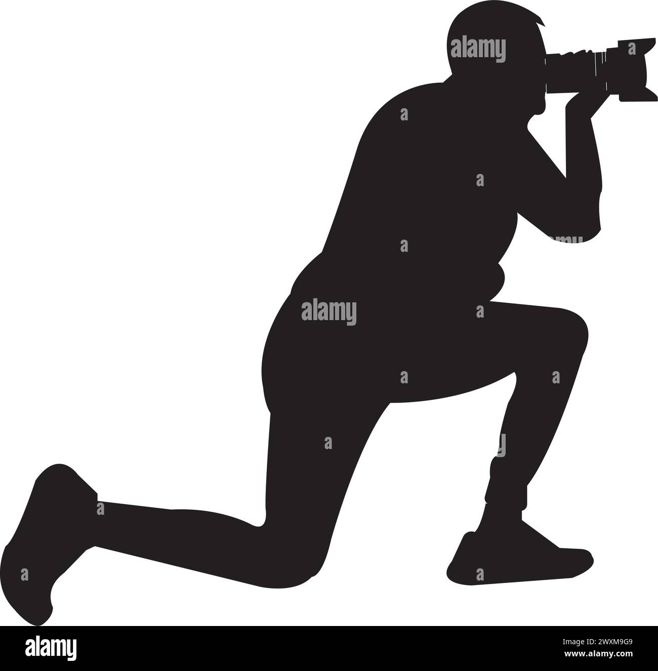 Fotograf Icon Vektor Illustration Symbol Design Stock Vektor