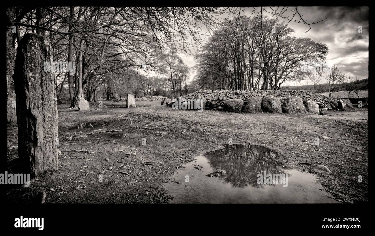 Schloten Cairns Stockfoto