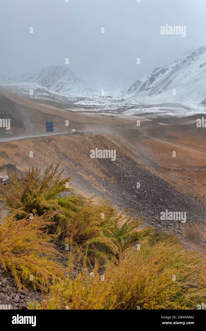 Kirgisische Ala-Too-Gebirge, Nordtien-Shan-Berge, Kirgisistan Stockfoto
