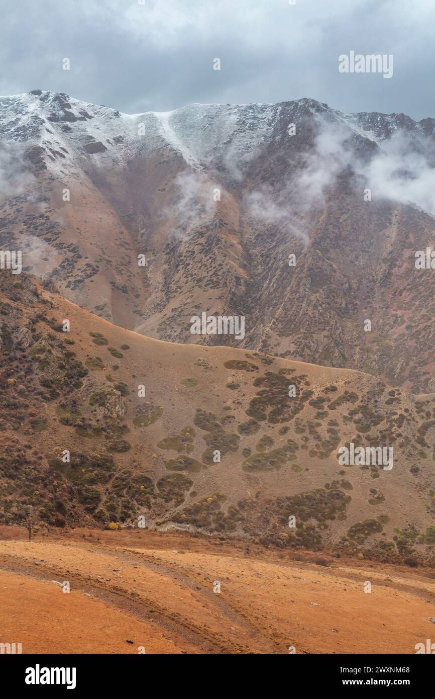 Kirgisische Ala-Too-Gebirge, Nordtien-Shan-Berge, Kirgisistan Stockfoto