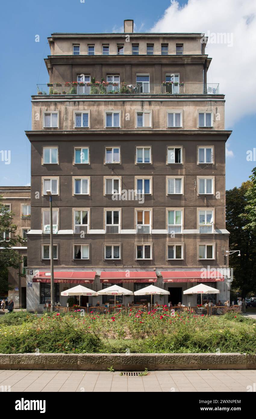 Stylowa Restaurant, Nowa Huta, Krakau, Polen Stockfoto