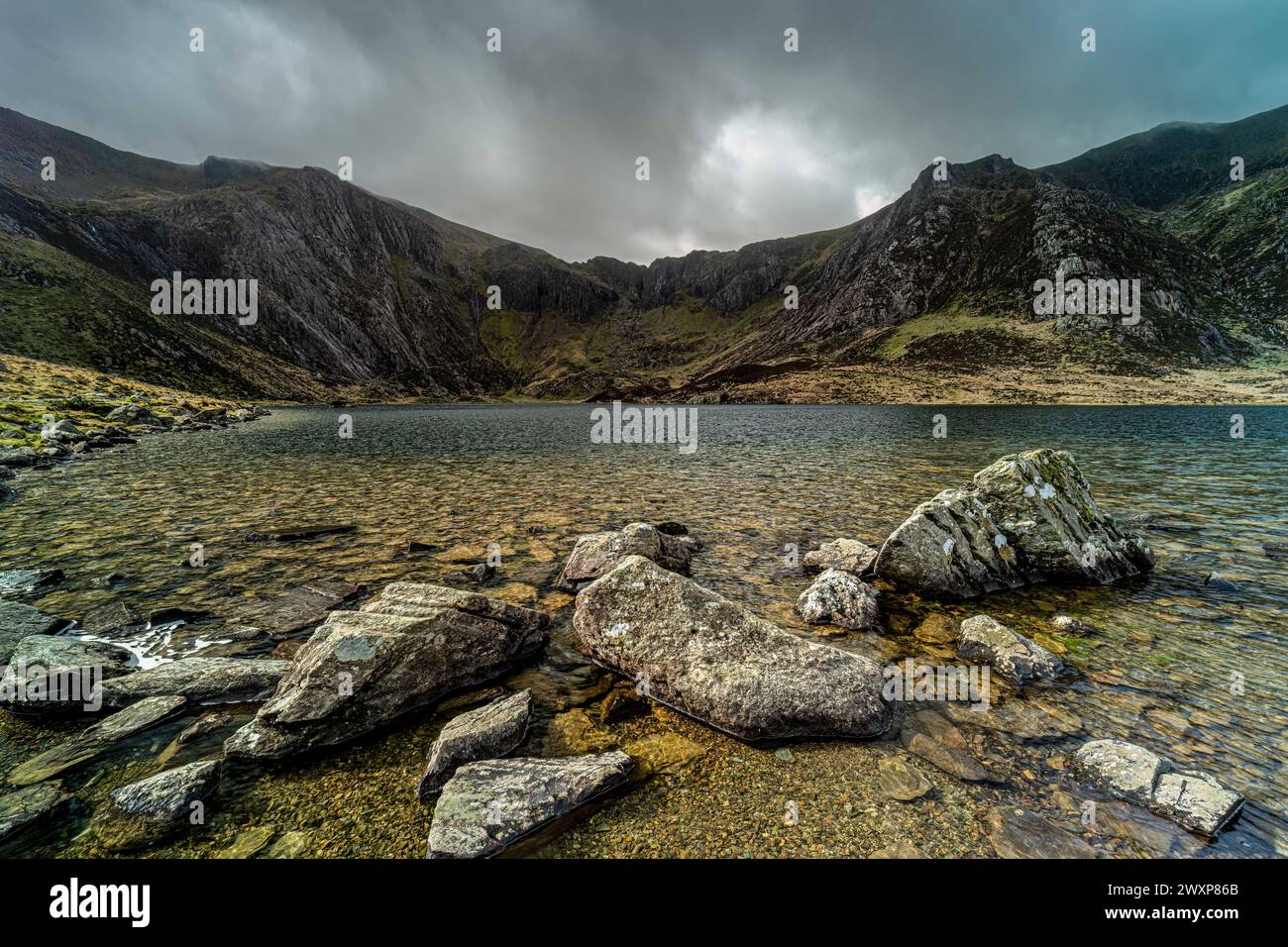 CWM Idwal, Snowdonia, Wales Stockfoto