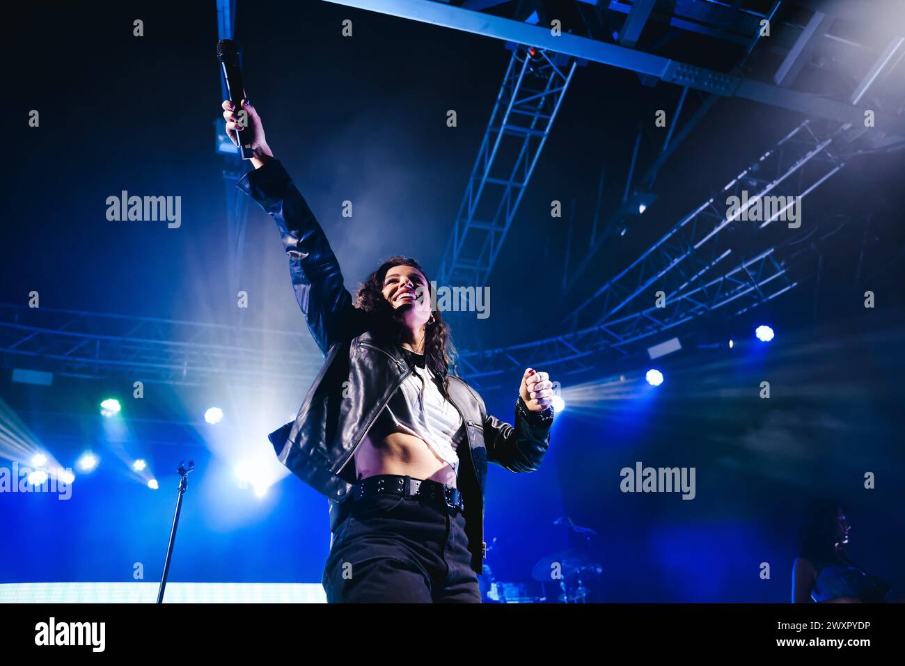 Mailand, Italien. April 2024. Mailand, Fletcher tritt im Konzert während der in Search of the Antidote Tour auf. Auf dem Foto: Fletcher Credit: Independent Photo Agency/Alamy Live News Stockfoto