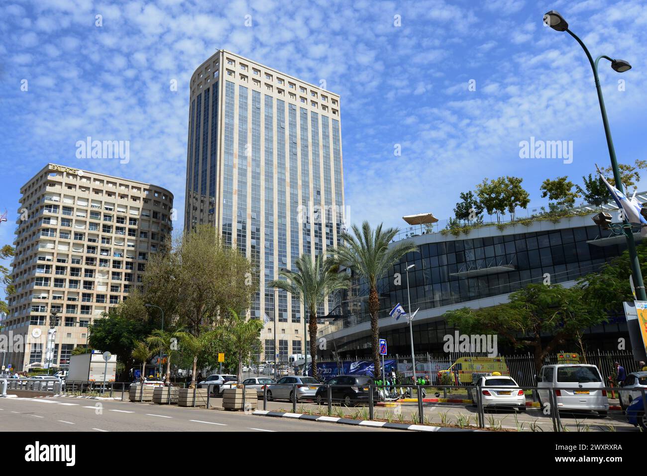 Top Ichilov Krankenhaus in der Weizmann Straße in Tel-Aviv, Israel. Stockfoto