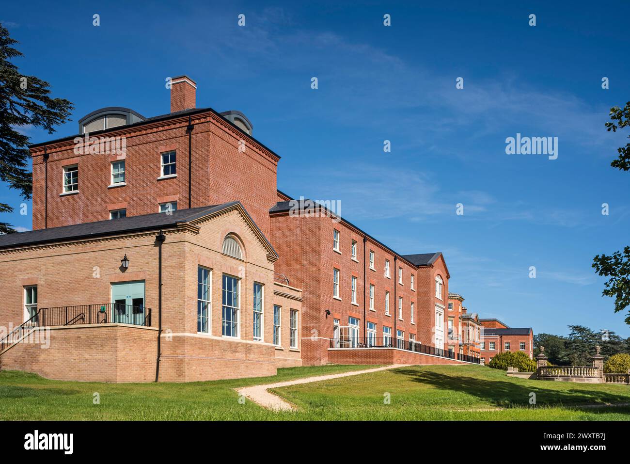 Defense and National Rehabilitation Centre (DNRC), Stanford on Soar, England. Von Arup verwaltetes Sanierungsprojekt in Höhe von 300 Millionen Pfund. Stockfoto