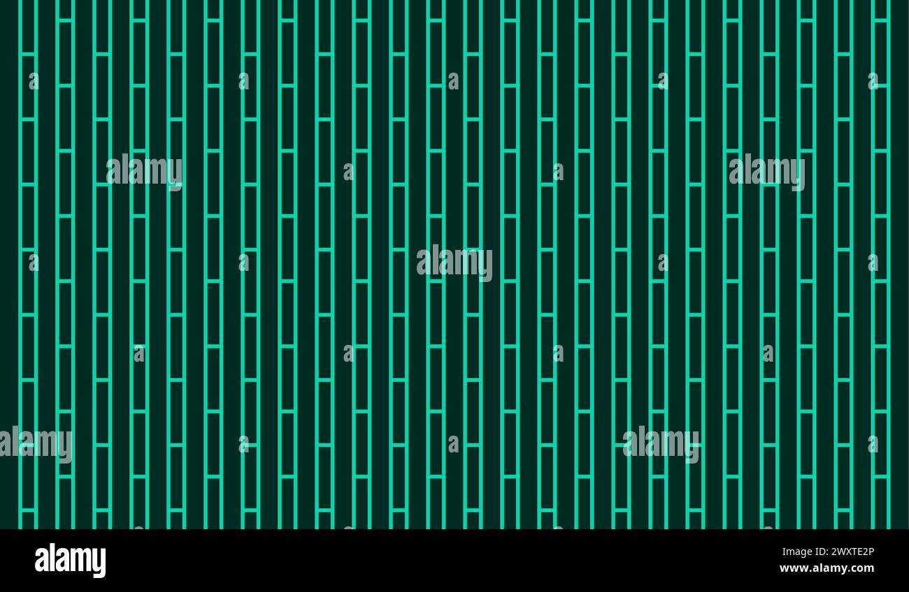 Grüner vertikaler Streifenhintergrund. Nahtloses Design Stock Vektor