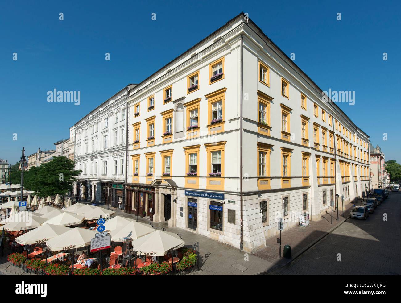 Historisches Museum von Krakau, Krzysztofory Palast, Krakau, Polen Stockfoto