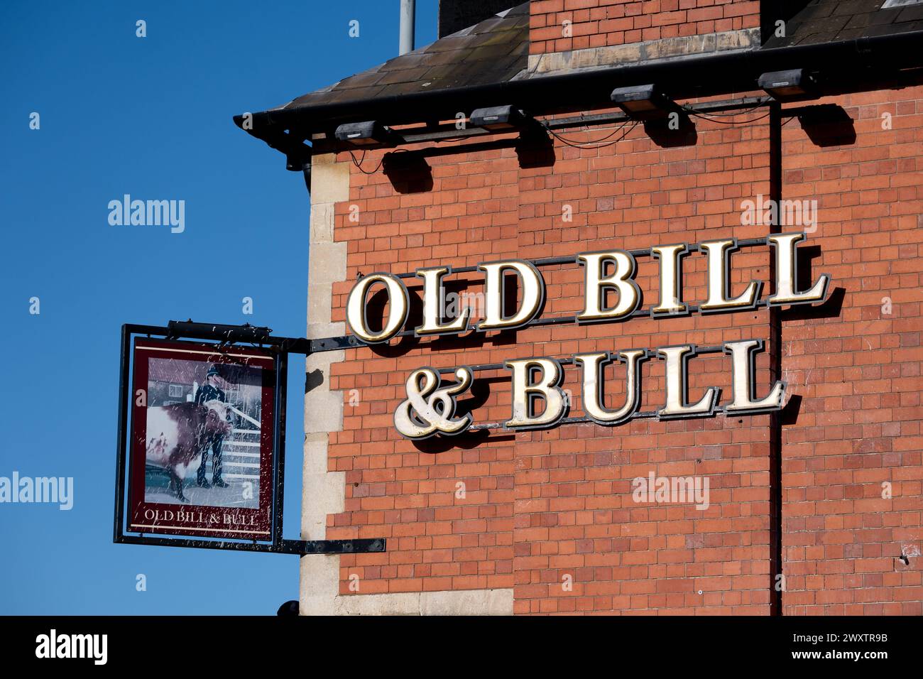 The Old Bill and Bull Pub, Yardley, Birmingham, Großbritannien Stockfoto