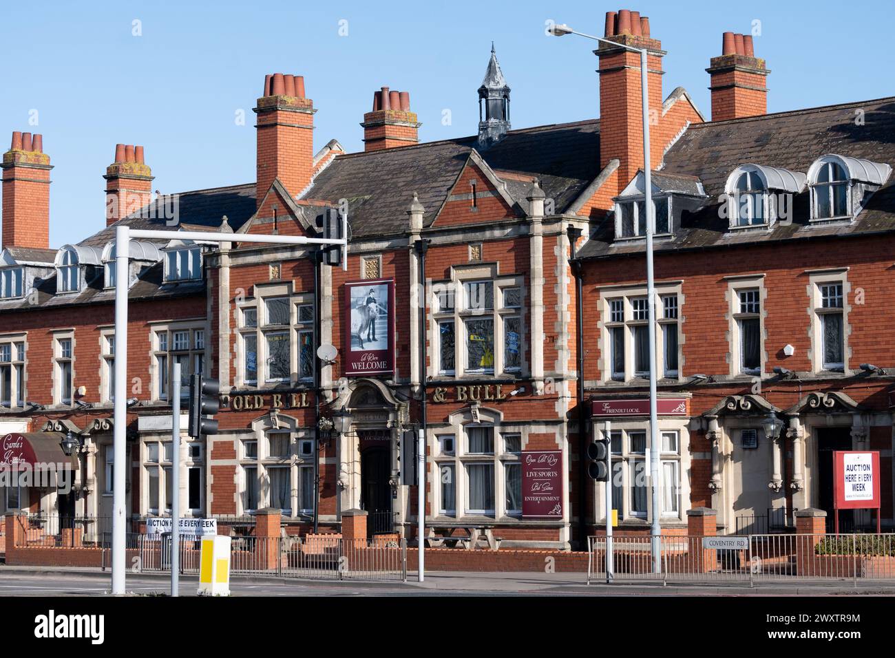 The Old Bill and Bull Pub, Yardley, Birmingham, Großbritannien Stockfoto