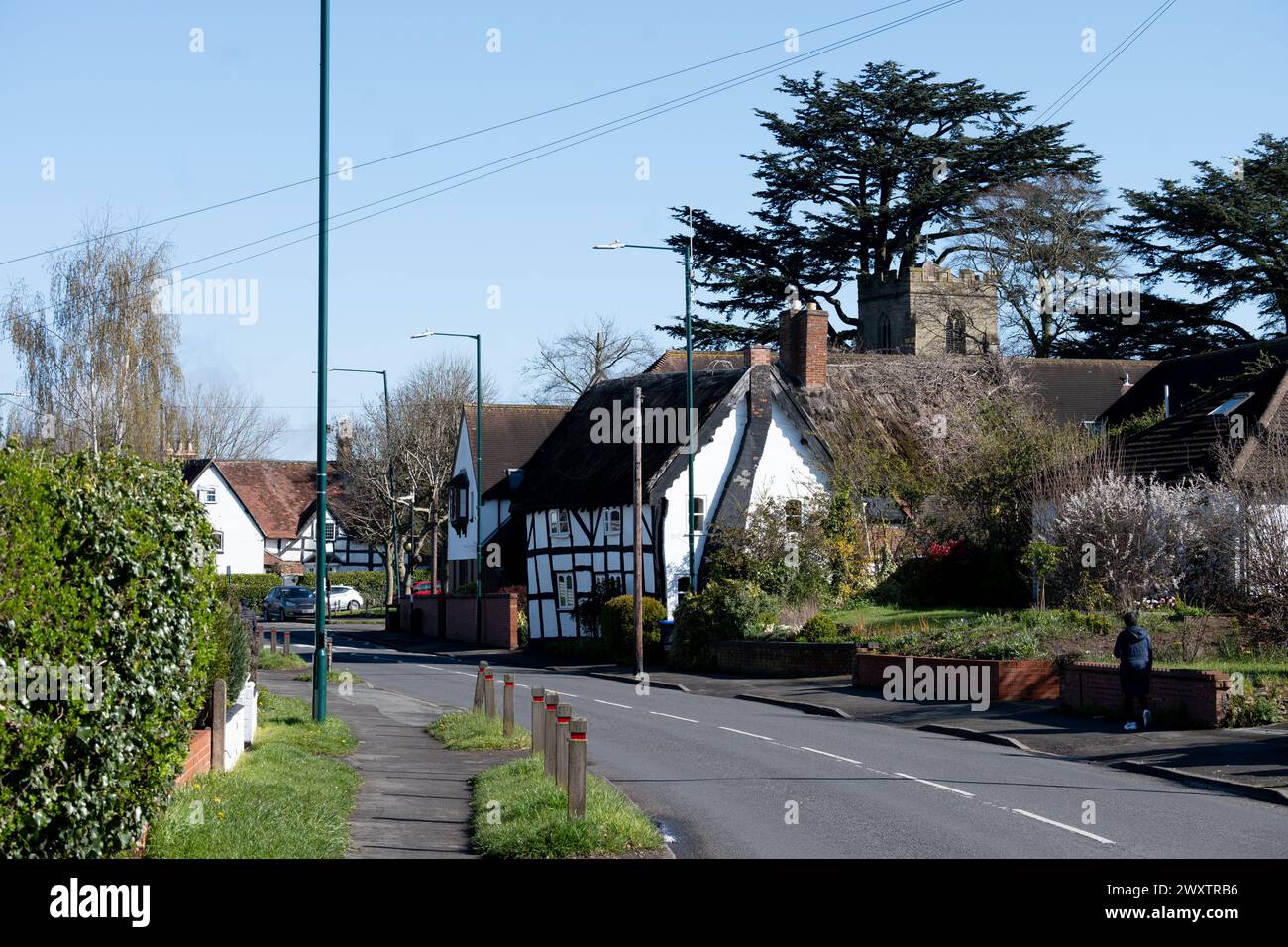 Whitnash Village, Warwickshire, England, Großbritannien Stockfoto