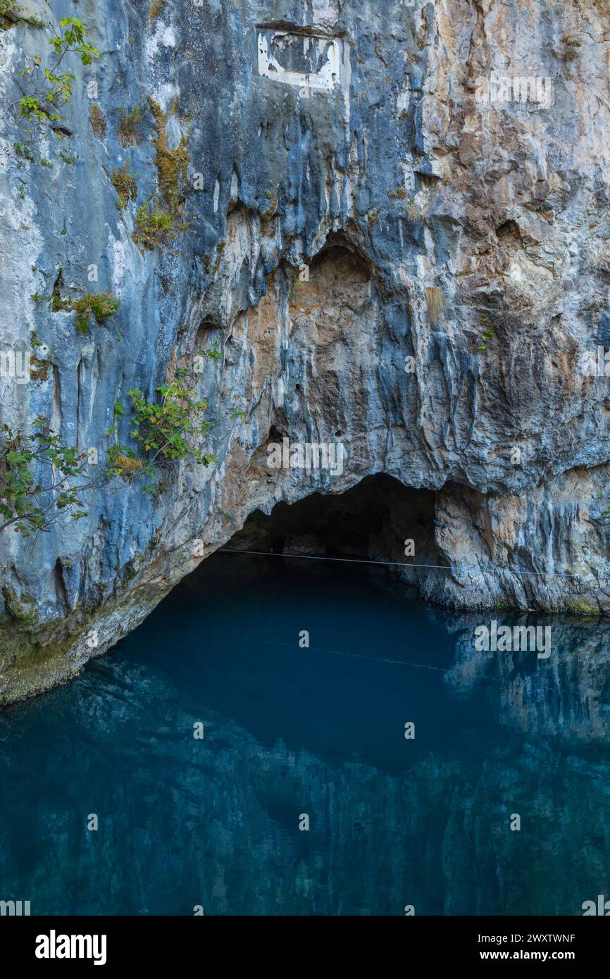 Derwischkloster, Tekke, Blagaj, Mostar, Bosnien Stockfoto