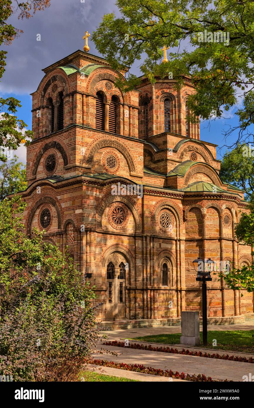 Lazarica Kirche, Krusevac, Serbien Stockfoto