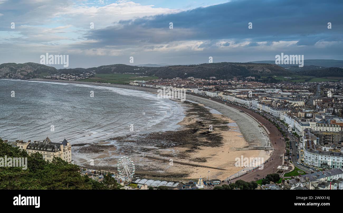 Llandudno, Nordwales Stockfoto