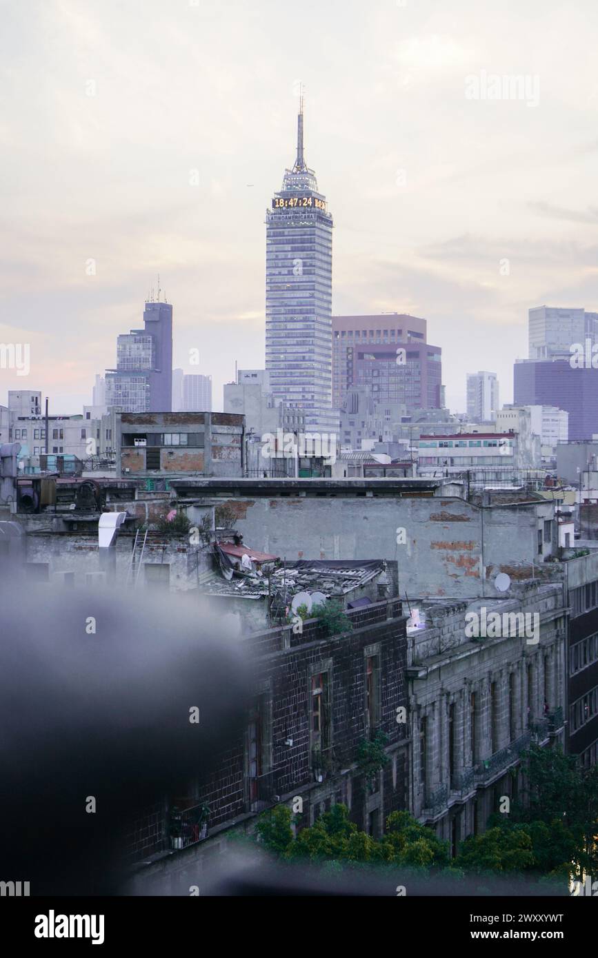 Fotografías en el Centro de Ciudad de México Stockfoto