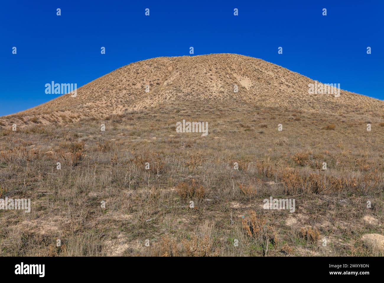 King Midas Mound Tumulus, 740 v. Chr., Phrygia, Gordion, Provinz Ankara, Türkei Stockfoto