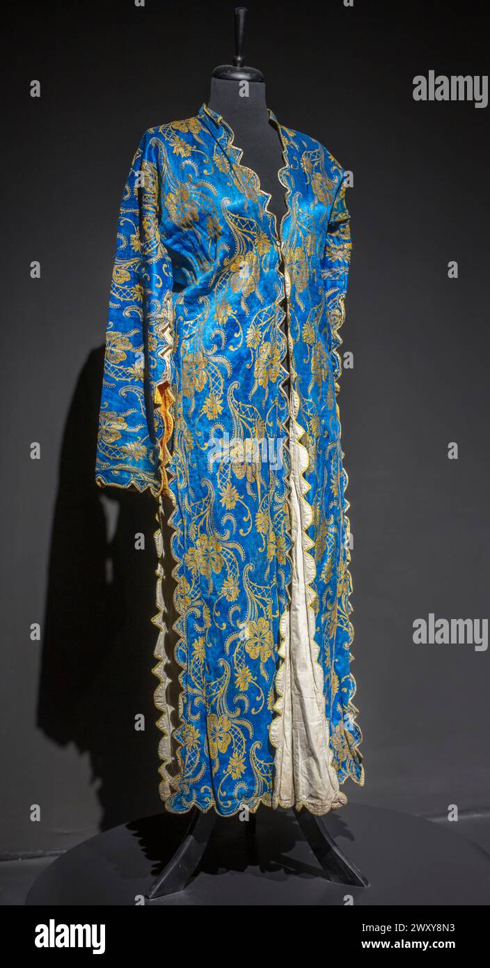 Weibliche Kleidung, Ethnografie Museum von Ankara, Ankara, Türkei Stockfoto