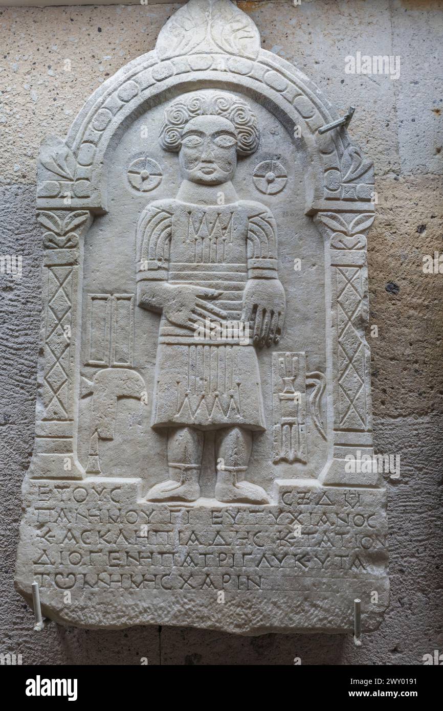 Bestattungsstele, Kutahya, Provinz Kutahya, Türkei Stockfoto