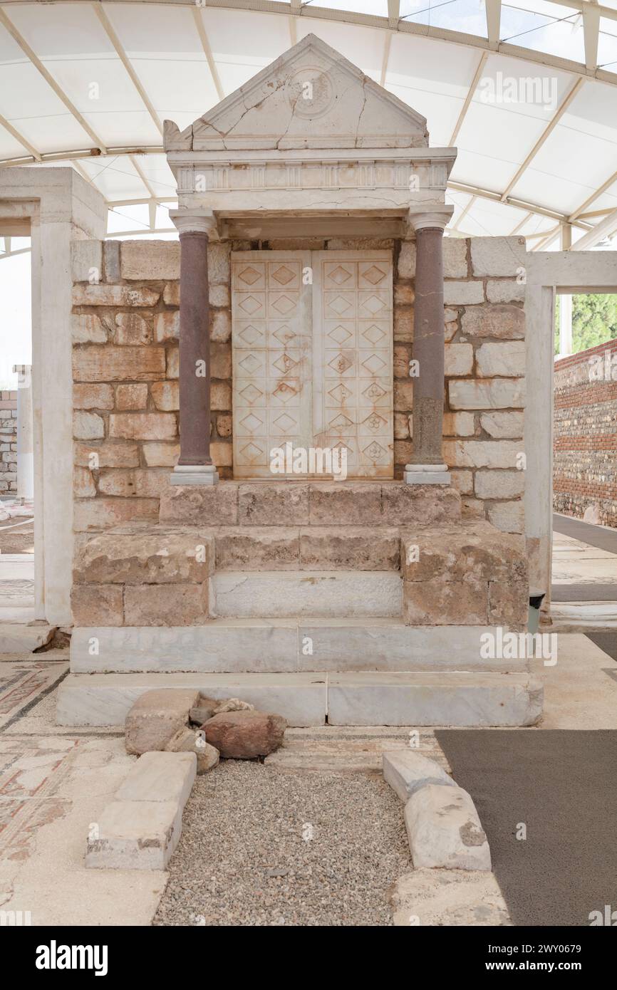 Synagoge, 3. Jahrhundert, Sardes, Provinz Manisa, Türkei Stockfoto