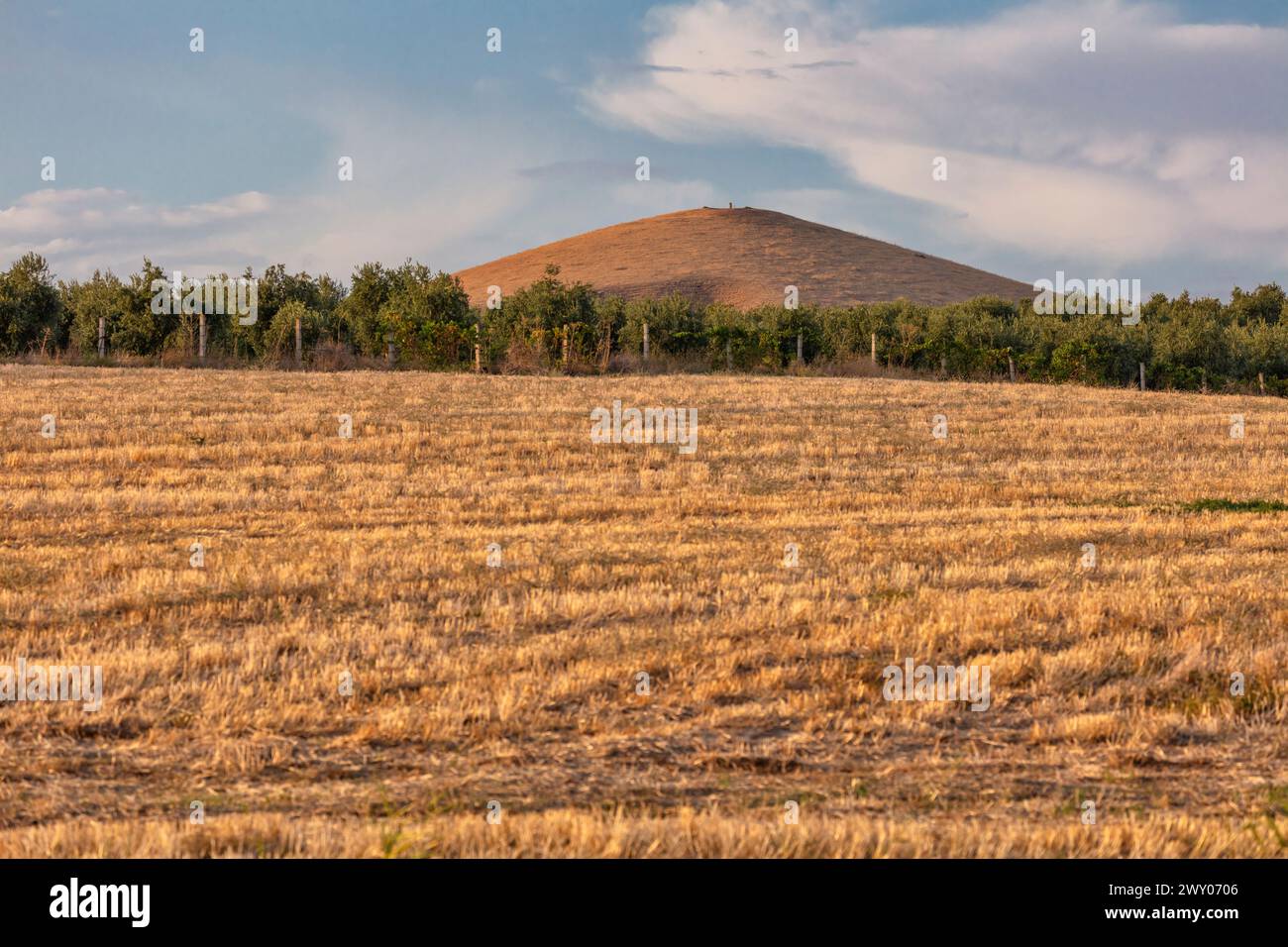 Tumulus von Alyattes, bin Tepe, Provinz Manisa, Türkei Stockfoto