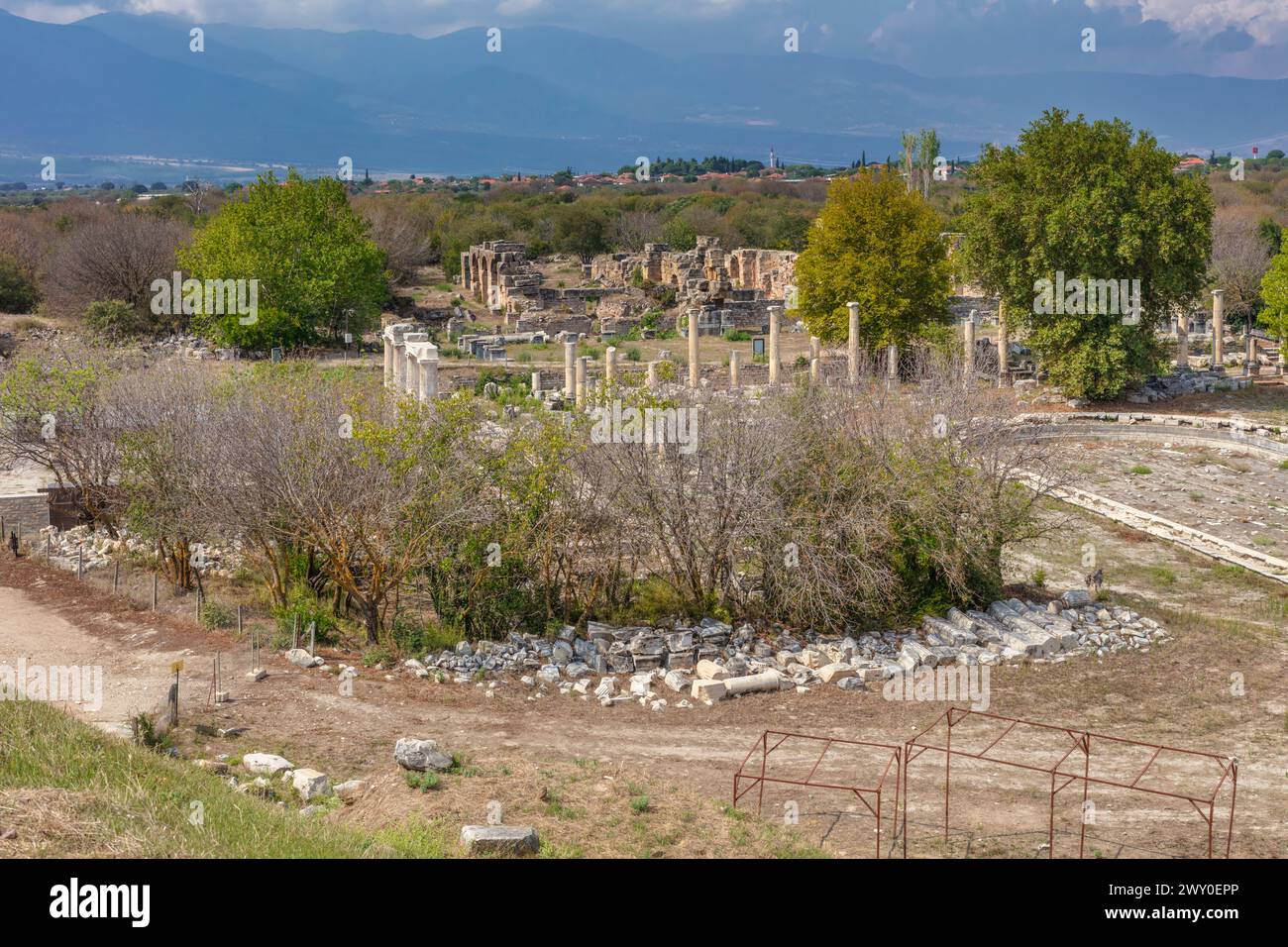 Agora, Aphrodisias, Geyre, Provinz Aydin, Türkei Stockfoto