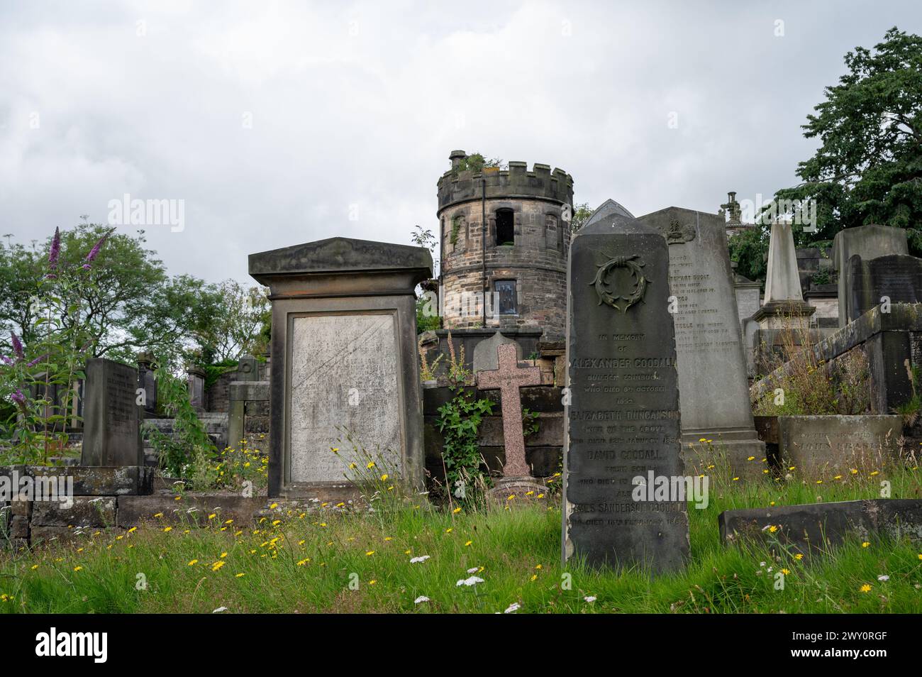 Neue calton Grabstätte, Edinburgh, Schottland, Großbritannien Stockfoto