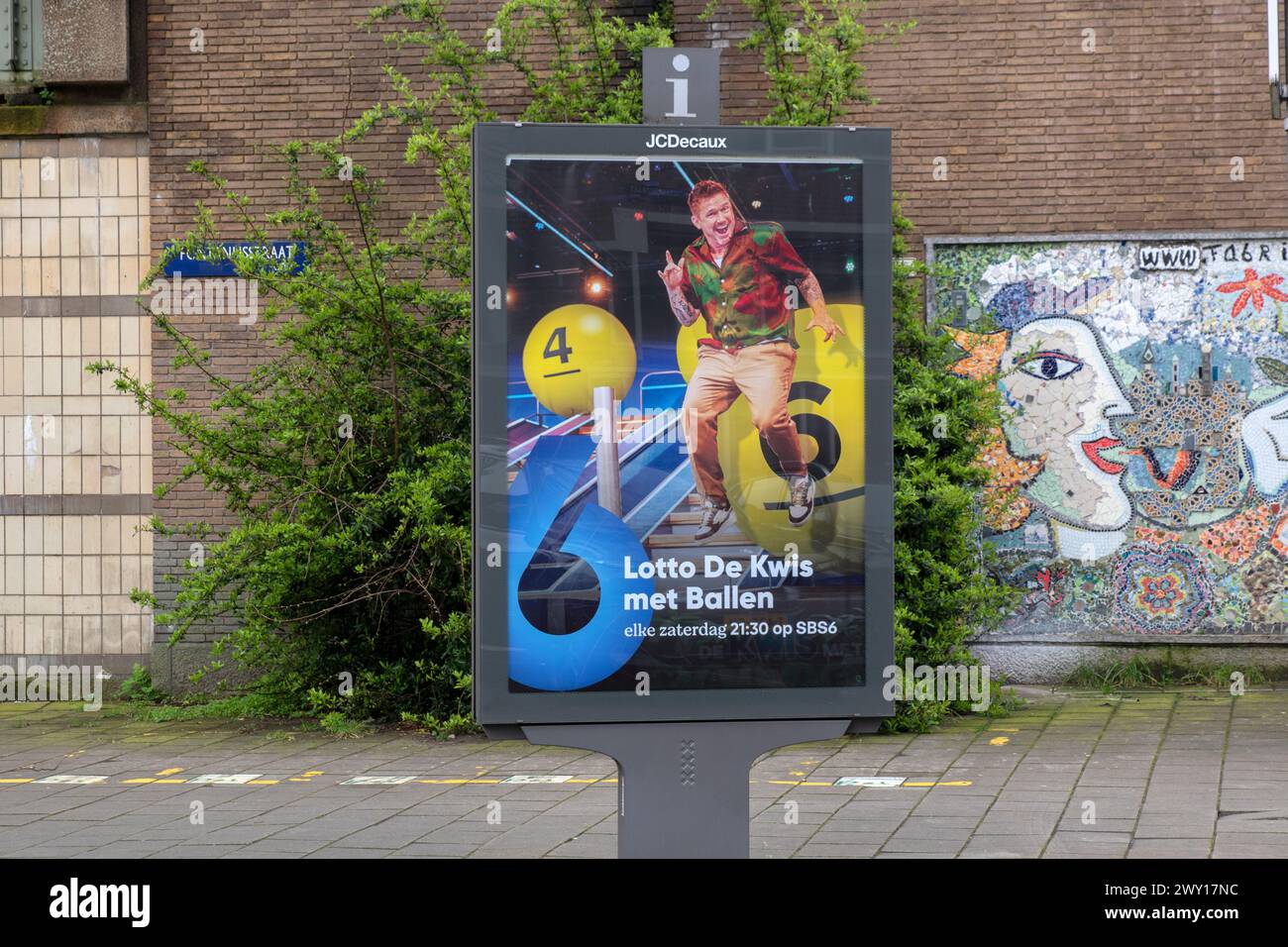 Billboard Lotto In Amsterdam, Niederlande 3-4-2024 Stockfoto