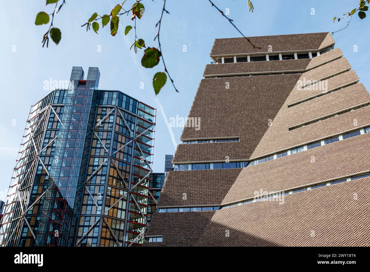 Das Blavatnik-Gebäude der Tate Modern Art Gallery, London, Großbritannien Stockfoto