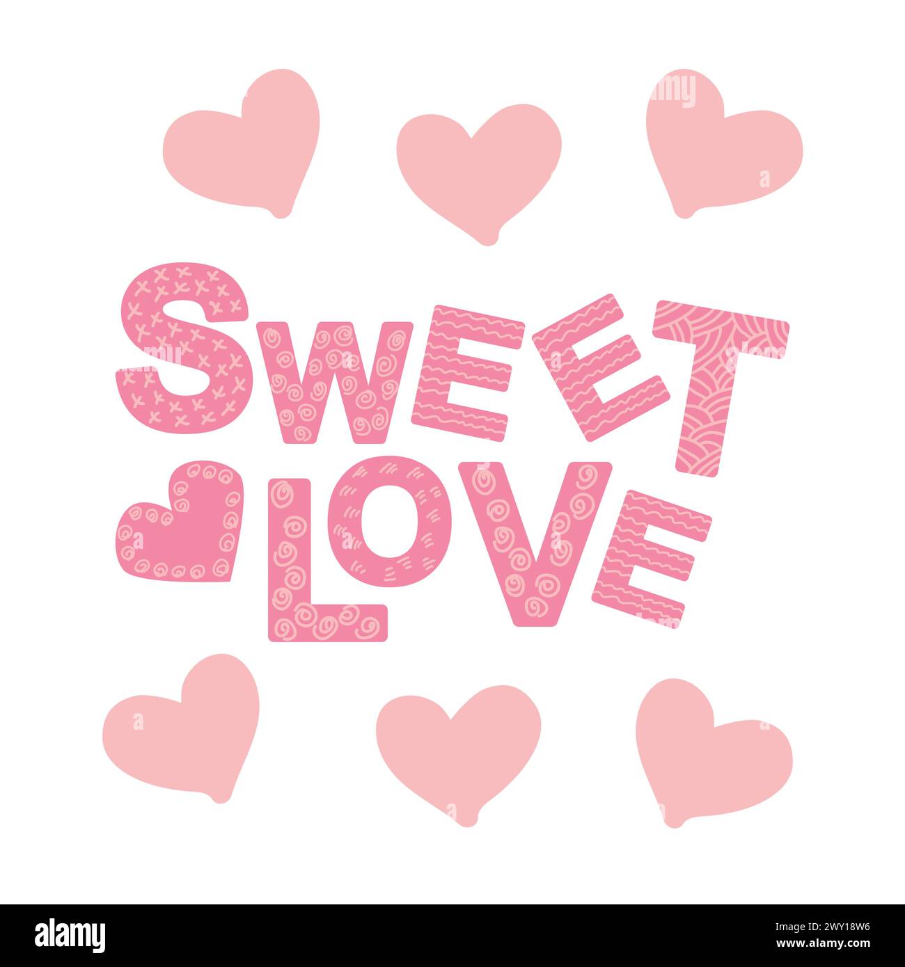 Niedliche Grußkarten für Babys im schlichten skandinavischen Stil und in Pastellfarben. Babyplakate, Karten, Kleidung, Kinderzimmer Stock Vektor