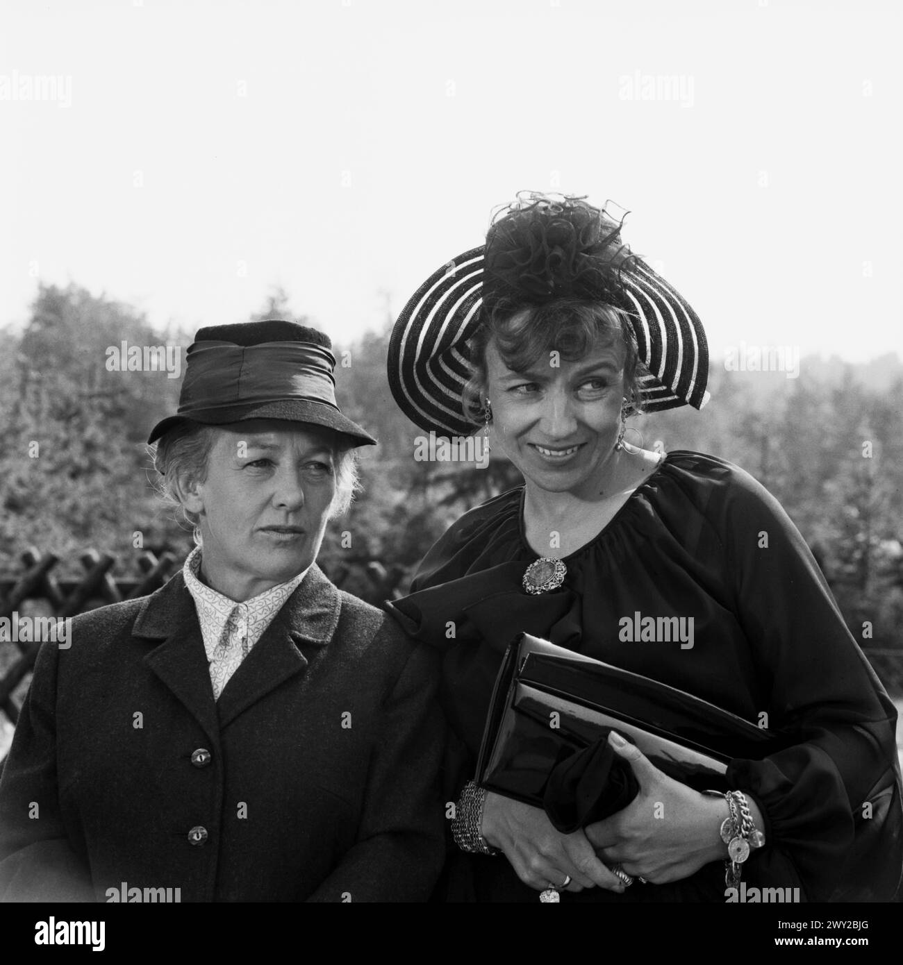 Nachbarn sind zum Ärgern da, Spielfilm, Deutschland 1970, Regie: Peter Weck, Darsteller: Erni Singerl, Monika John Stockfoto