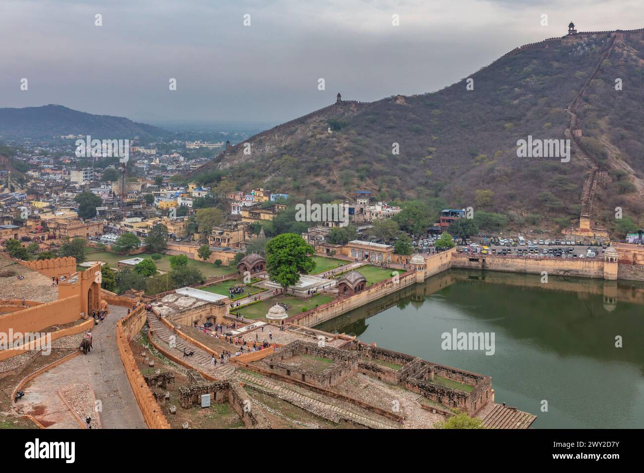 Maota Lake, Jaipur, Rajasthan, Indien Stockfoto