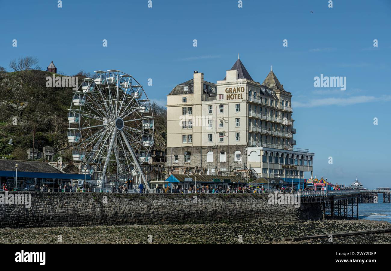 Llandudno, Nordwales Stockfoto