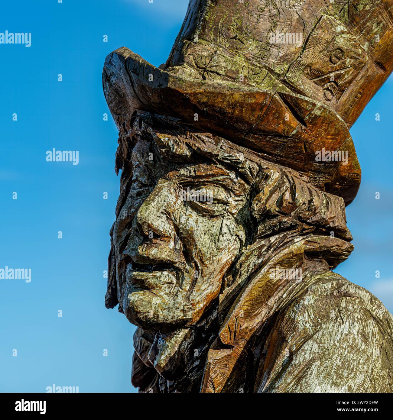 Mad Hatter, Llandudno, Nordwales Stockfoto