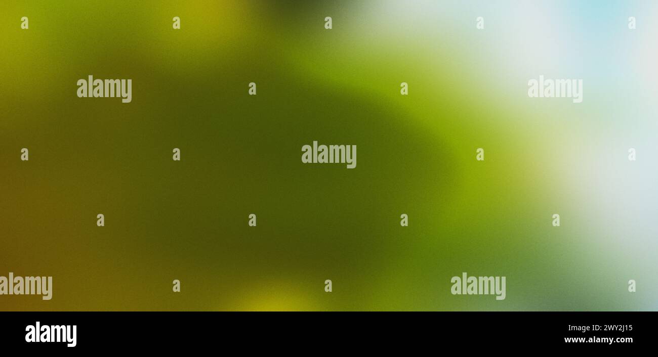 Blassgrün weiß, körniger Verlauf Hintergrundrauschen strukturierter abstrakter Farbverlauf im Kino, Banner, Posterumschlag, dunkle körnige Textur, Kopie s Stockfoto