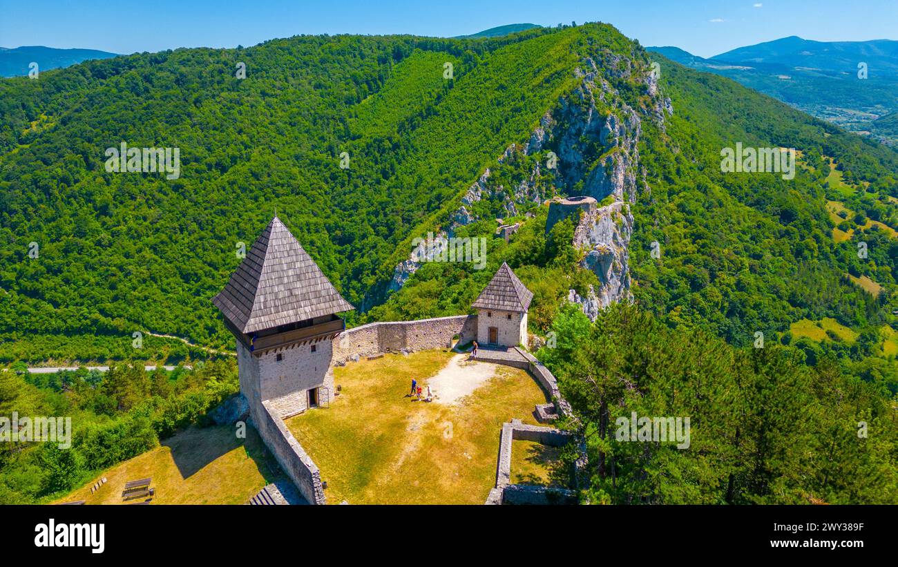 Stari Grad Kljuc Festung in Bosnien und Herzegowina Stockfoto