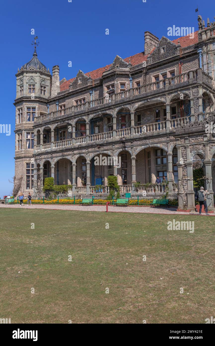 Rashtrapati Niwas, Viceregal Lodge, 1888, Shimla, Himachal Pradesh, Indien Stockfoto