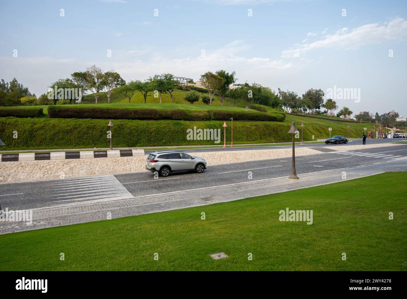 Al Hikma Courtyard Katara Kulturdorf Doha Stockfoto