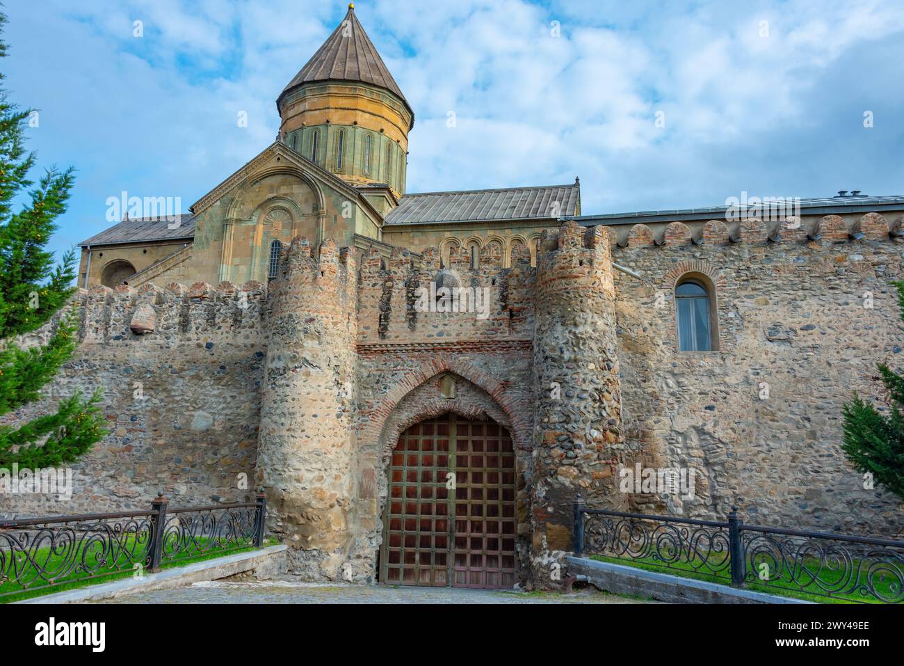 Svetitskhoveli Kathedrale in Mzcheta, Georgia Stockfoto