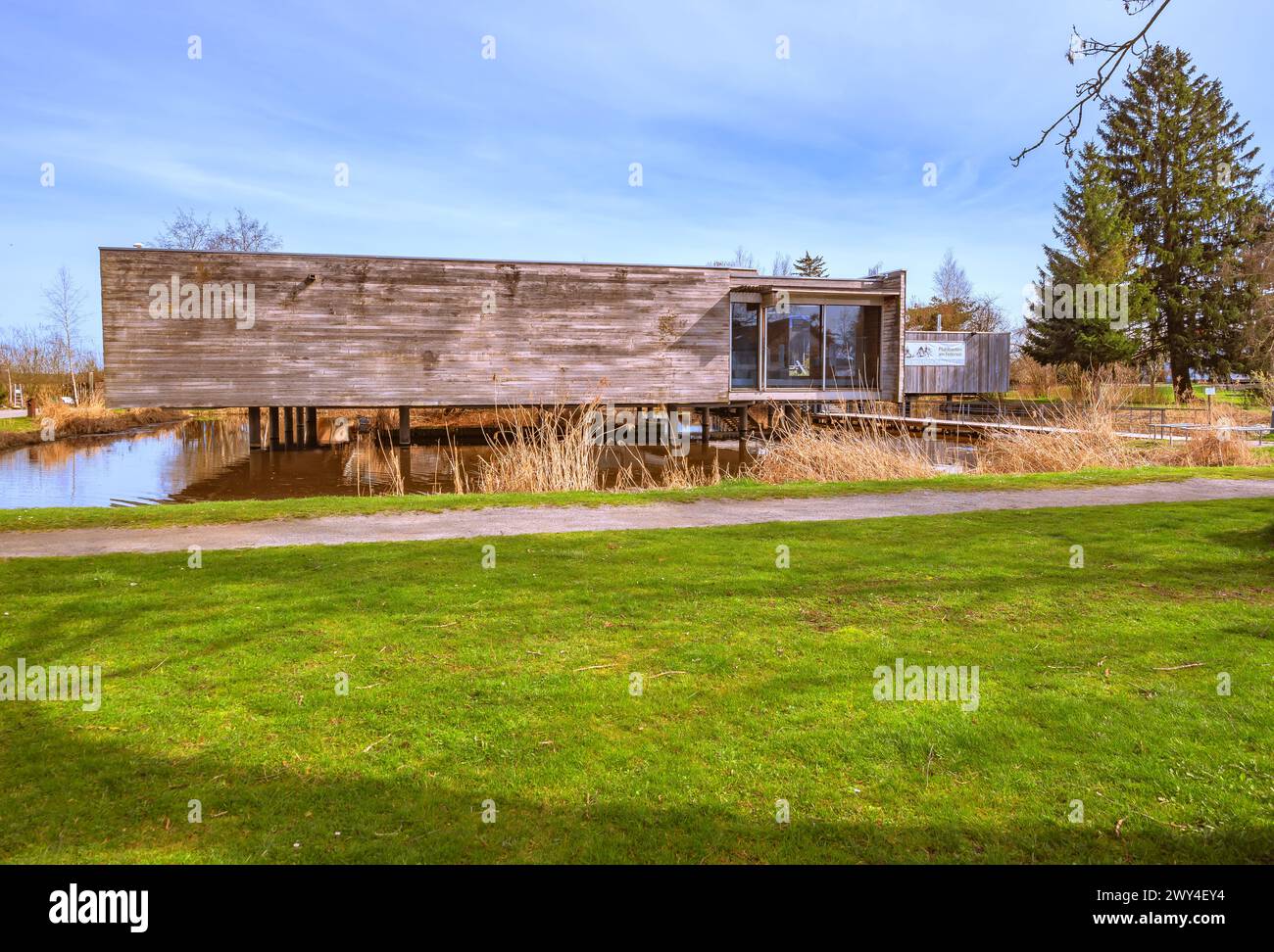 BADEN-WÜRTTEMBERG : BAD BUCHAU - FEDERSEE MUSEUM Stockfoto