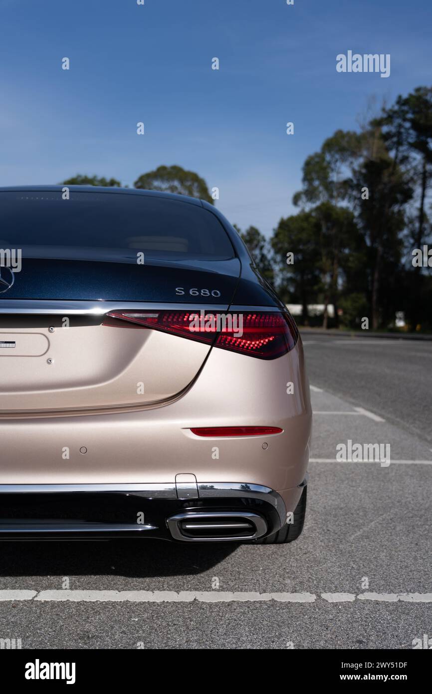 Mercedes Maybach S680 Haute Voiture 1/150 Stockfoto